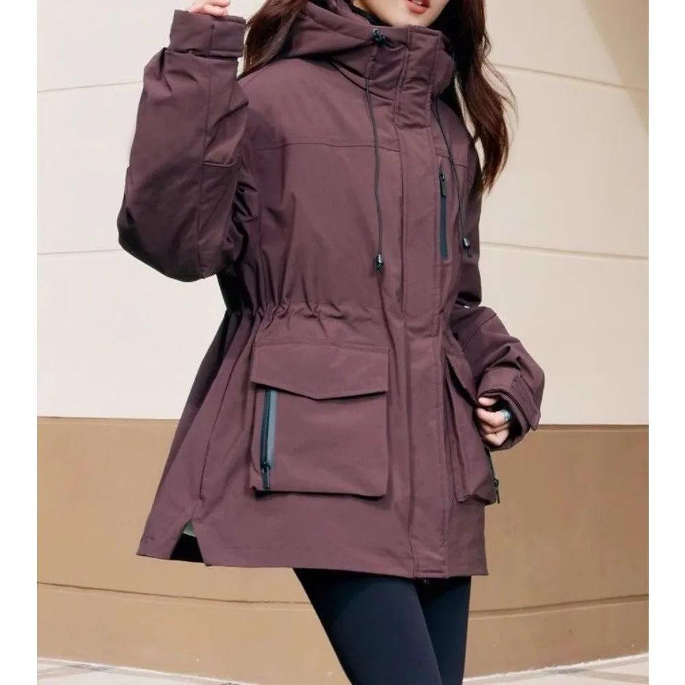 2025 New Fashion Design Casual Solid Color Simple Style Coat