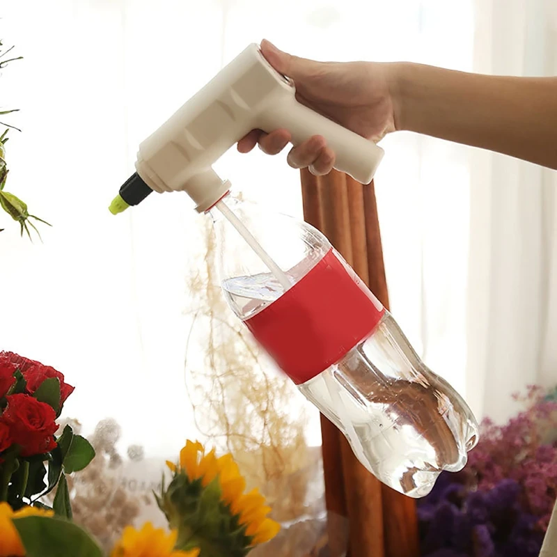 

USB Rechargeable Electric Spray Head Timing Automatic Water Spray Watering Flower Watering Spray Kettle Disinfection Sprayer