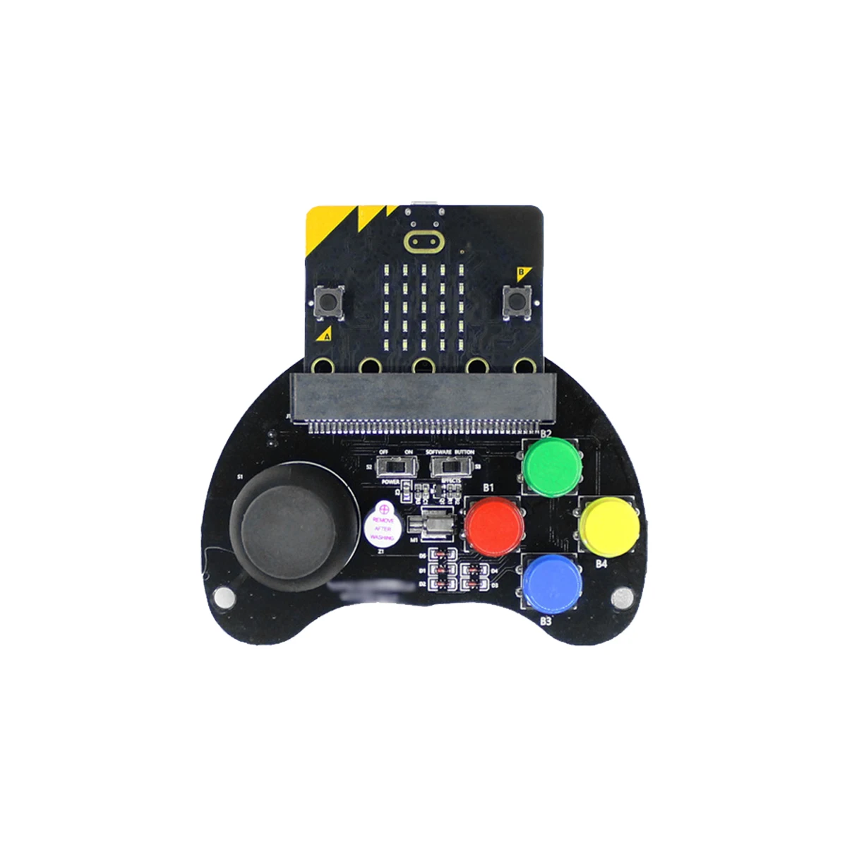 Micro: bit controle remoto sem fio programável lidar com o jogo micro: bit rocker chave placa de expansão kit