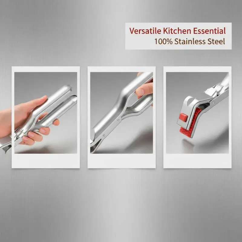 Anti-scalding Clip Hot Bowl Holder Dish Clamp Pot Pan Gripper Clip Hot Dish Plate Bowl Lifter Retriever Tongs Kitchen Supplies