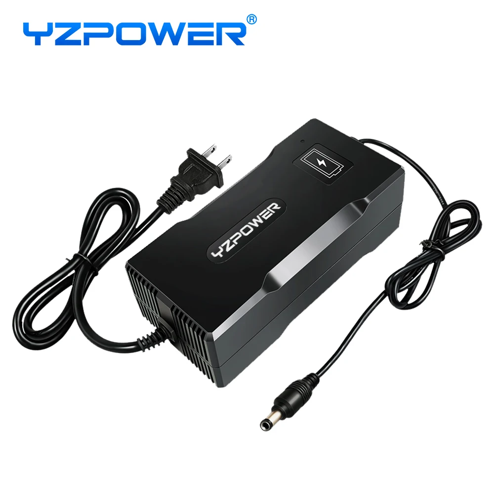 YZPOWER Intelligent 58.8V 4A Lithium Battery Charger for 48V(51.8V) 14S Li-on Battery Electric Tool Robot Electric Car