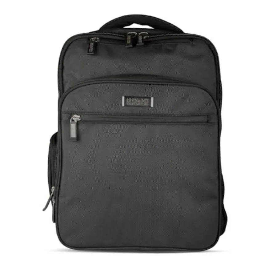

Рюкзак Kenneth Cole Reaction Brooklyn Commuter Backpack Slim 16 дюймов для ноутбука и планшета с защитой от кражи и RFID-защитой для бизнеса, работы и путешествий
