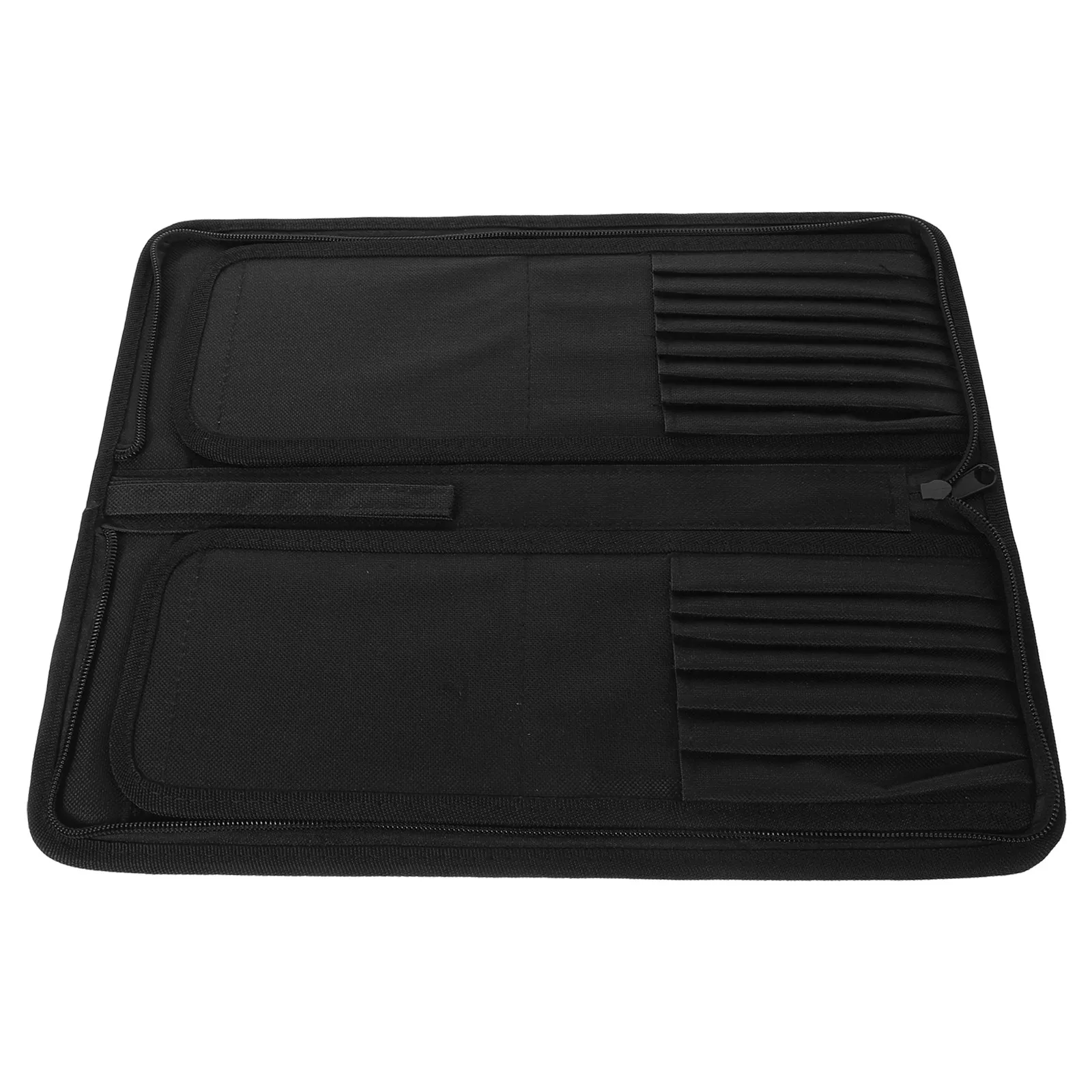 Porta Pinceles de Lona Enrollable con 15 Ranuras para Artistas, Almacenamiento, Transporte y Organización de Pinceles, Idea de Regalo