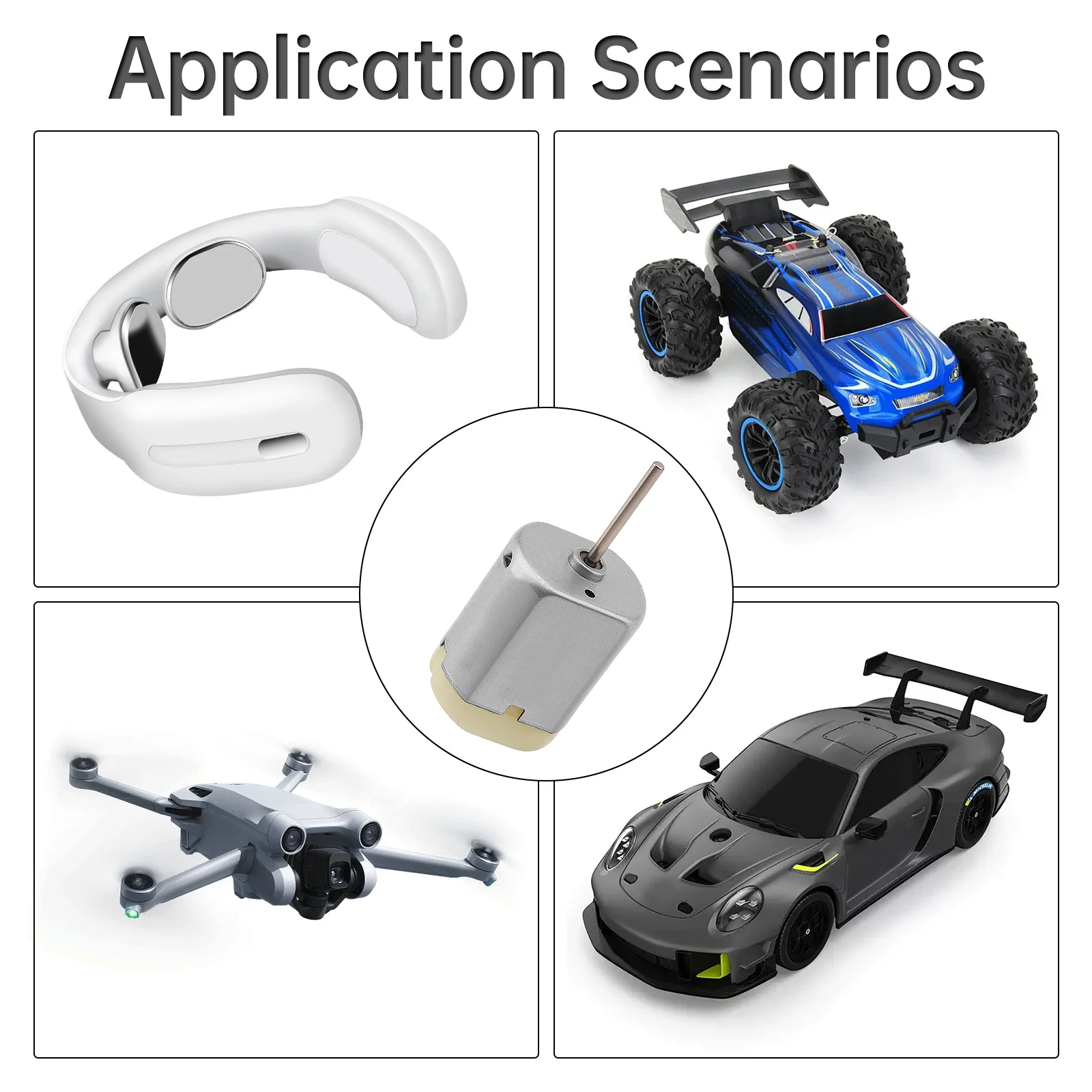 F280 DC Motor 12V 14000RPM Mini Motor High Speed Micro Motor for DIY Projects Remote Control Cars Mini Fans F 280 DC Motor