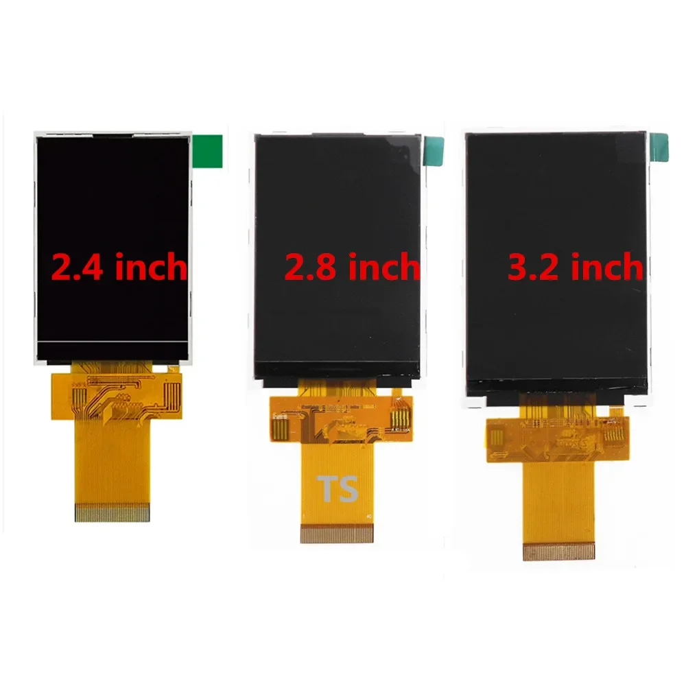 2.4/2.8/3.2 inch TFT screen 40PIN 0.5mm pitch touch LCD plug type TFT color screen ILI9341 Z240IT008 Z280IT009 Z320IT008