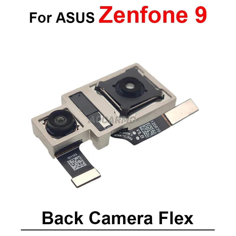 For ASUS ZenFone 9 10 7 7Pro 8 AI2202 Zenfone 8 Flip Back Main Rear Big Camera Flex Module Replacement Repair Parts