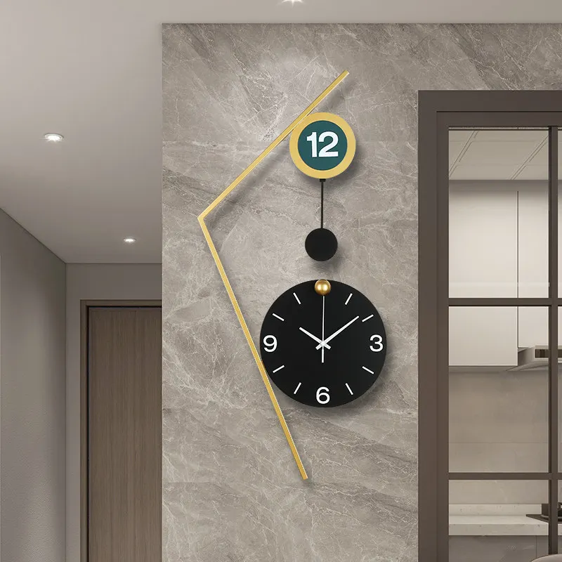 Quiet Office Wall Clock Premium Kitchen Classroom Aesthetics Wall Clock Minimalist Nordic Mecanismo Reloj Pared Furniture Home