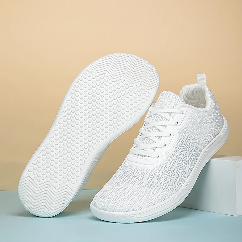 

Wide Toe Barefoot Shoes for Men Women Minimalist Sneakers Breathable Outdoor Walking Shoes Non-slip Unisex Trail Running Shoes