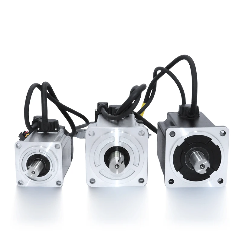 2024 ventas calientes Sihong 200W CE calidad servomotor de fábrica 60mm 220Vac 0.64nm controlador codificador absoluto 17bit 5 polos trifásico
