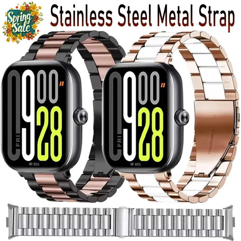 pulseira-de-metal-em-aco-inoxidavel-para-redmi-watch-6-5-4-fecho-dobravel-acessorios-para-xiaomi-band-9-8-pro