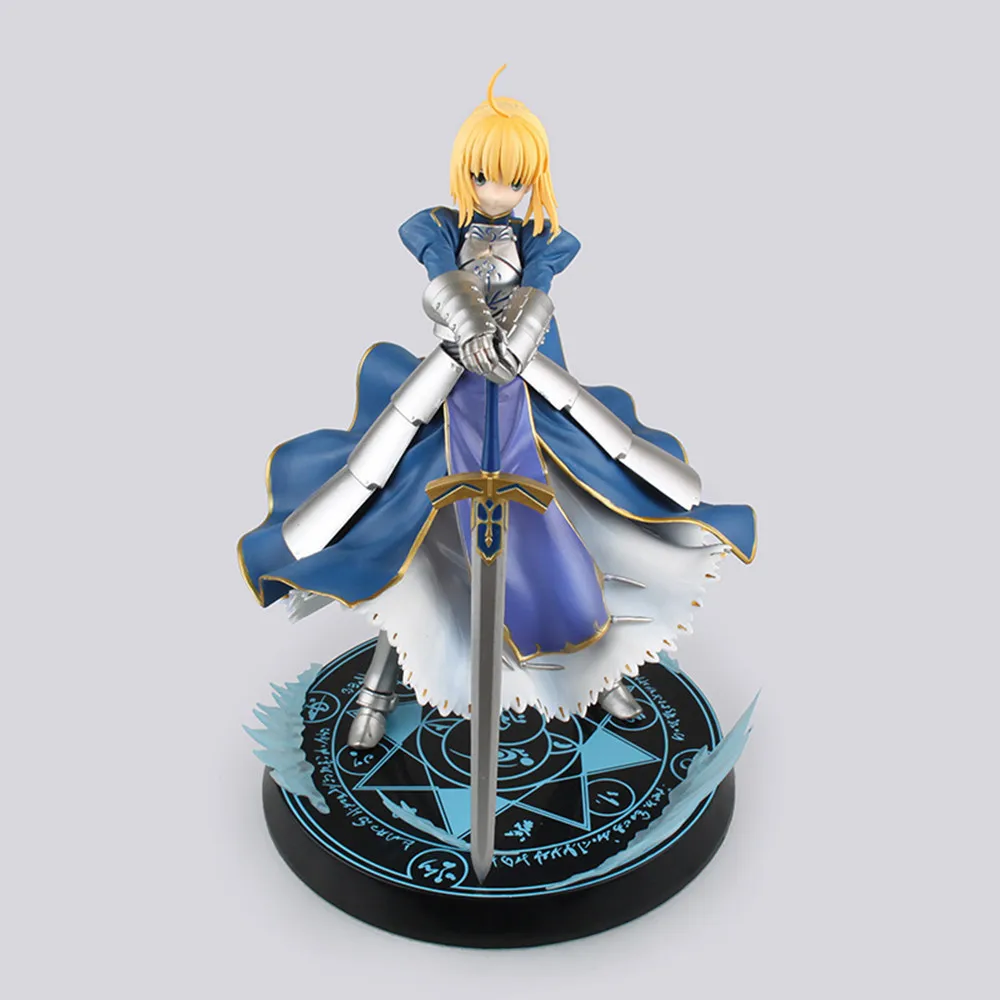 23CM Fate/Stay Night UBW Saber Knight King Take Kendo PVC Action Figure Anime Collection Toy Gift