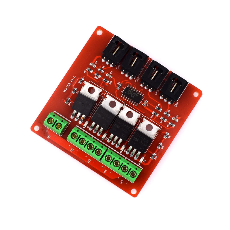 Four Channel 4 Route MOSFET Button IRF540 V4.0+MOSFET Switch+Isolation Power+Bus Isolation+Isolation Power Module For Arduino