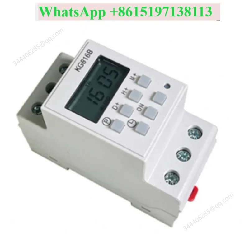 KG816B Time Control Switch Timing Switch 220V Microcomputer Time Controller Street Light Guide Type