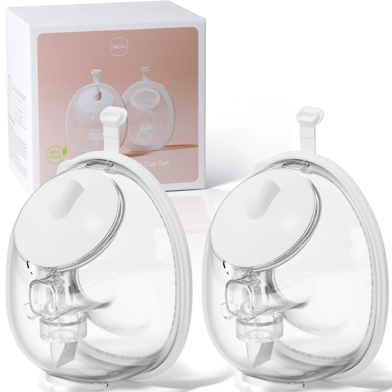NCVI Silicon Replacement Parts,For Breast Pump, Anti-Leak Valves & Membranes, Comfortable & Durable