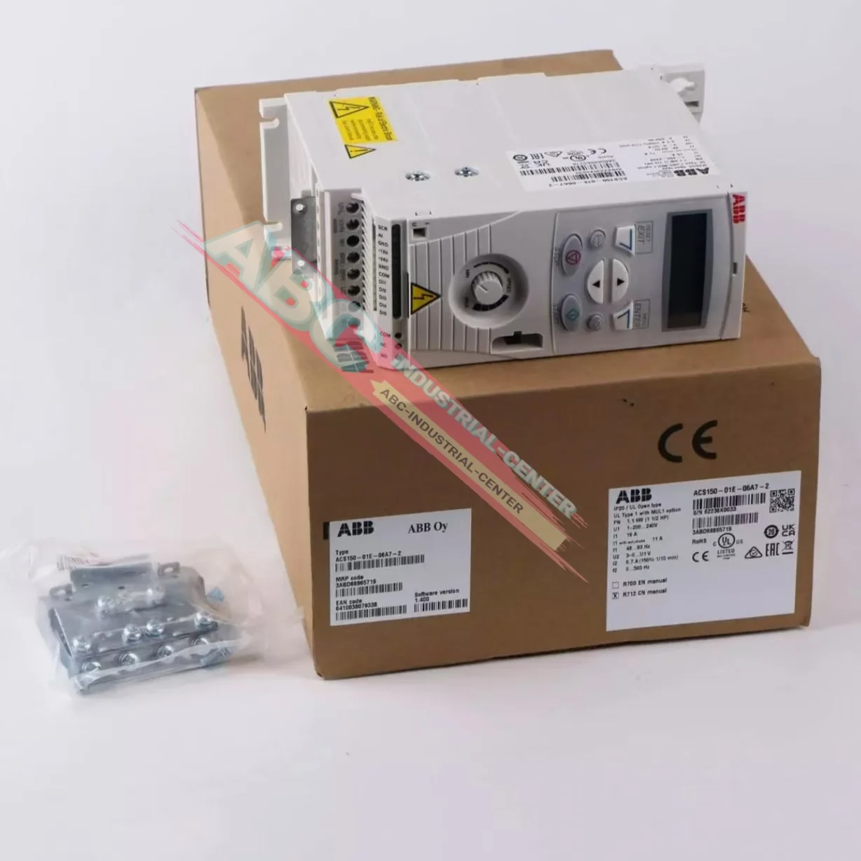 ACS150-01E-06A7-2 ACS150-01E-07A5-2 Convertitore di frequenza 100% NUOVO