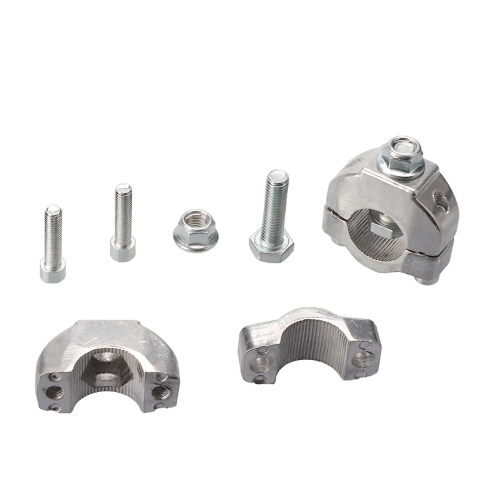 22mm 7/8\'\' Handlebar Bar Risers Mount Bracket Clamp Taper For 2 Stroke 47cc 49cc Mini Moto Dirt Bike Motorcycle Modified Parts