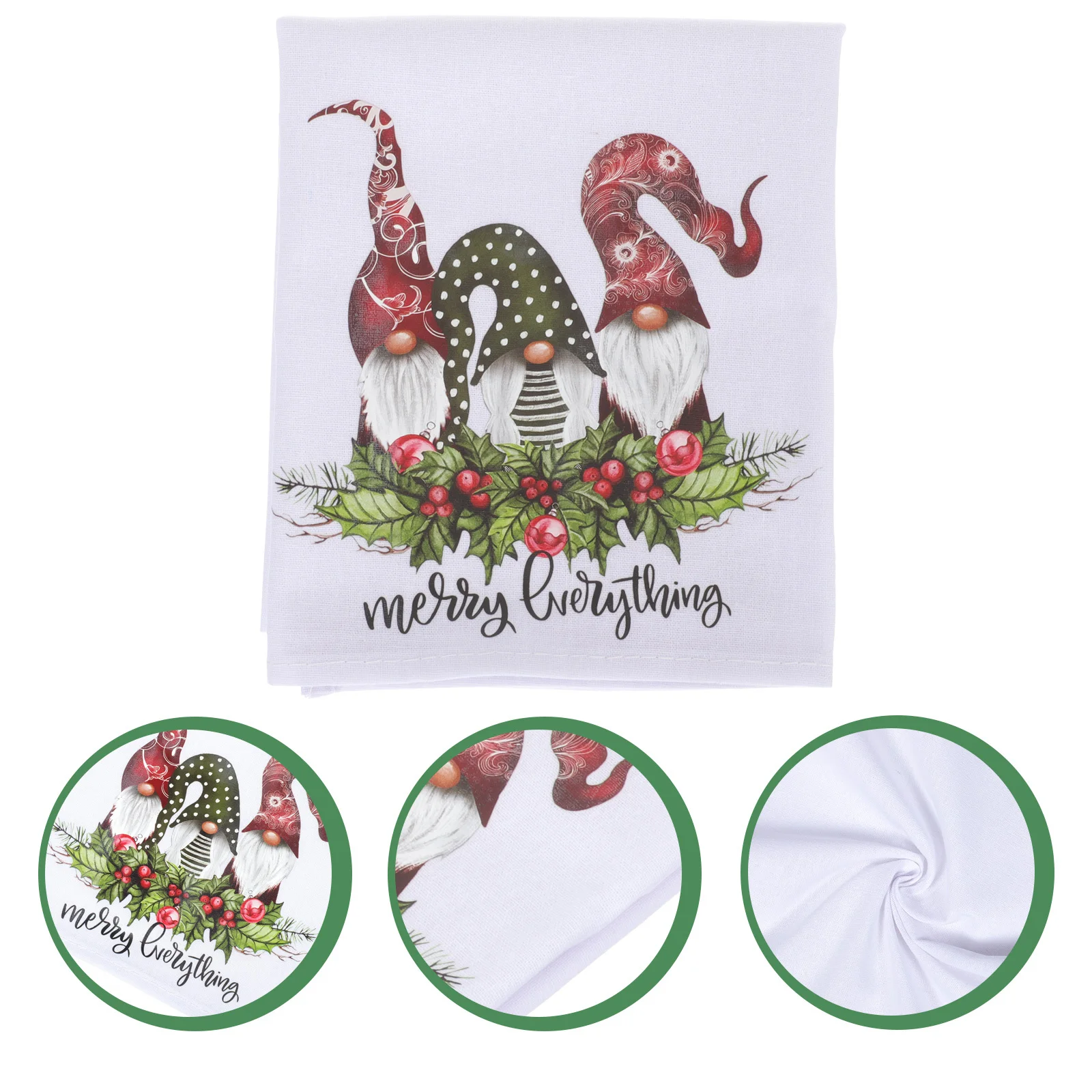 عيد الميلاد المطبخ منشفة اليد لينة الجلد ودية منشفة معلقة لمرحاض غسل الأطباق ماصة لوازم عيد الميلاد الديكور