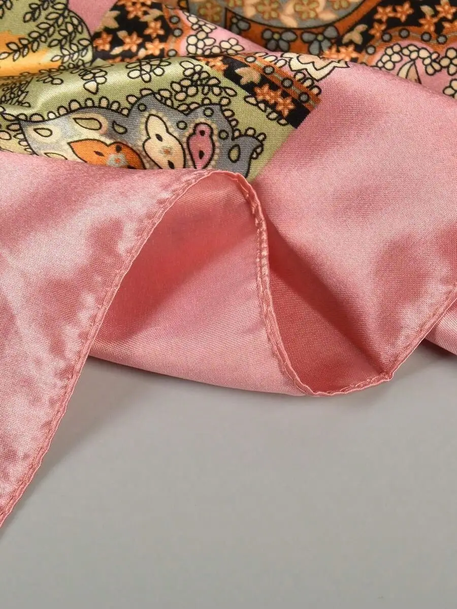 1pc Women's Multicolor Paisley - Face Scarf Mask 评论和价格