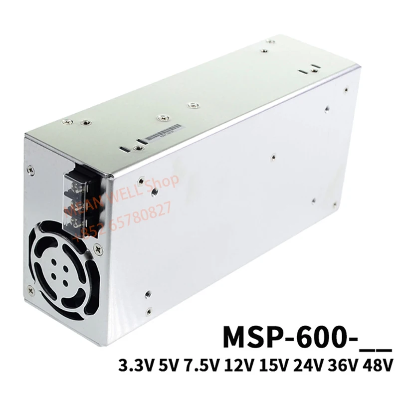 MEAN WELL 600W Single Output Medical Type MSP-600-3.3 MSP-600-7.5 MSP-600-12 MSP-600-15 MSP-600-24 MSP-600-36 MSP-600-48