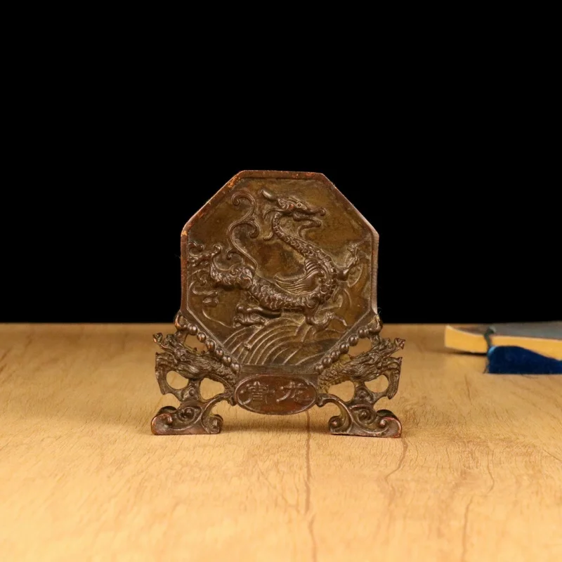 골동품 구리 거울 장식, Qinglong 화이트 타이거 Xuanwu Zhuque 골동품 컬렉션, 사무실 장식