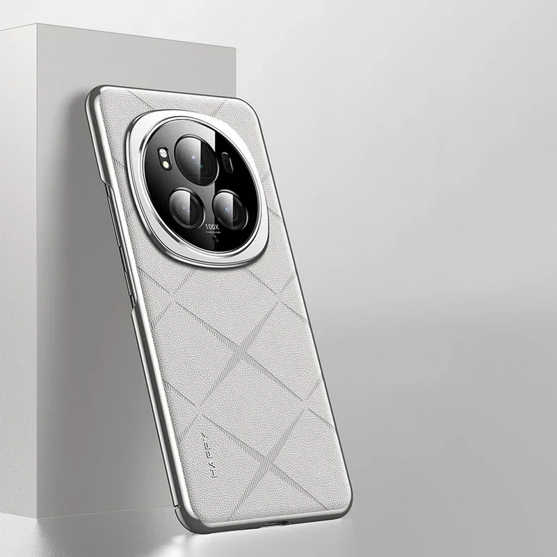 

Suitable for Honor Magic 8 7 Pro original plain leather phone case lens, all inclusive anti drop electroplated leather pattern