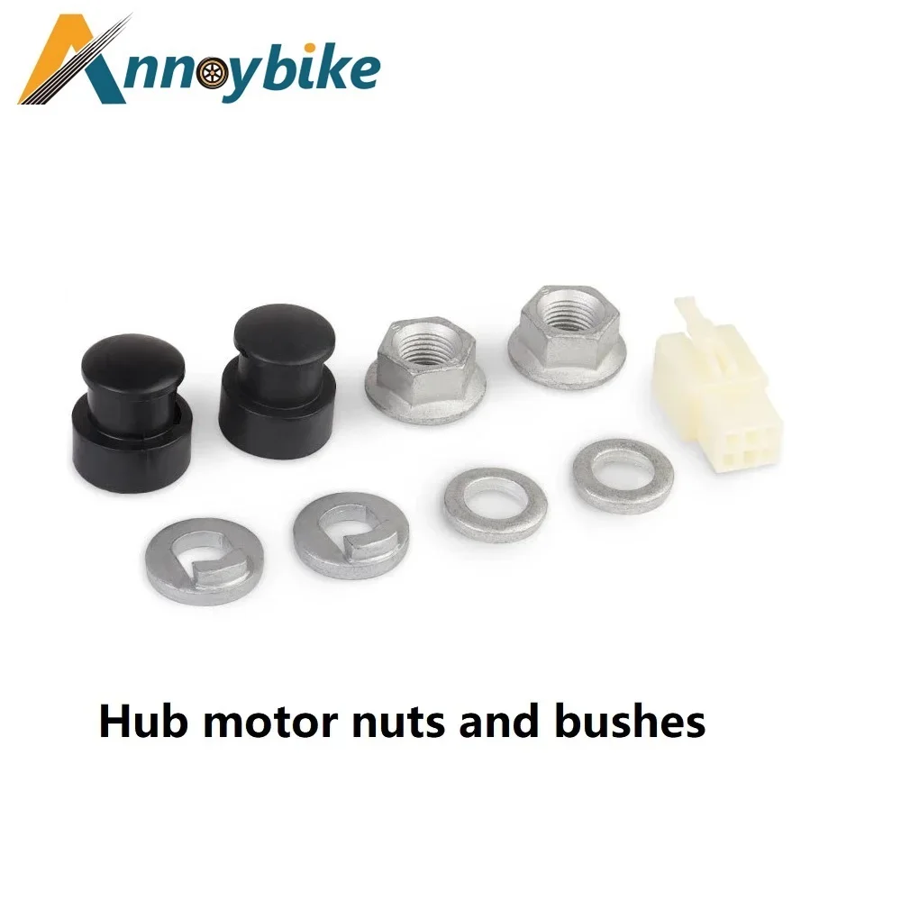 M12 M14 Electric Bicycle Motor Screw Caps Washer Spacer Nut Cover E-bike Axle Scooter Hub Motor Lock Accessories