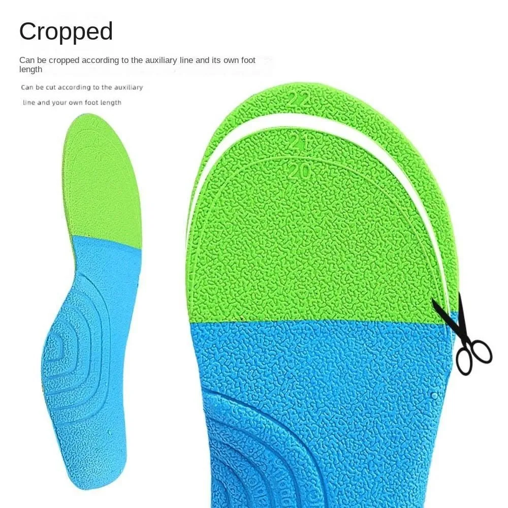 Arch Support Kinder Bogen Einlegesohlen Kissen Polsterung Einlegesohle Fuß Stoßdämpfer Orthesen Einlegesohle Plattfuß Orthopädische