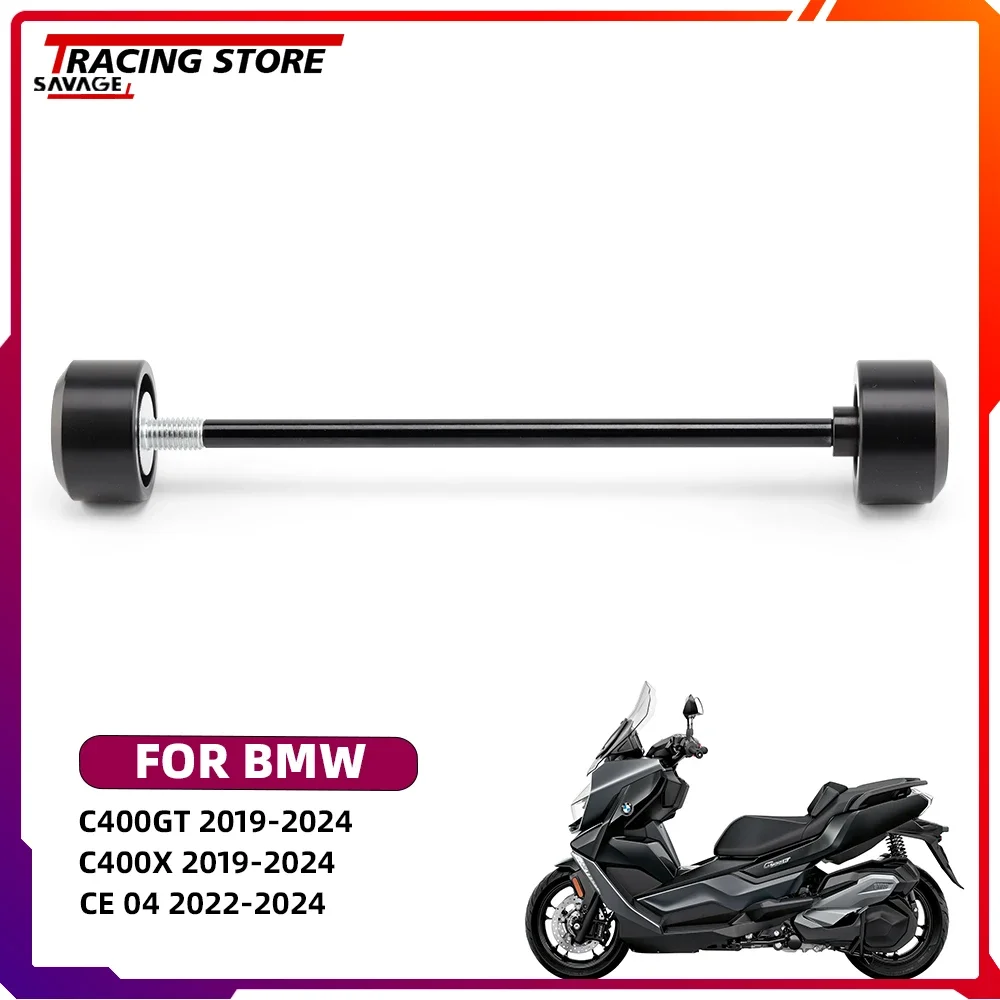 

2024 Front Wheel Fork Axle Slider Protector For BMW C400GT C400X CE 04 Frame Axle Fork Falling Protection Motorycle Accessories