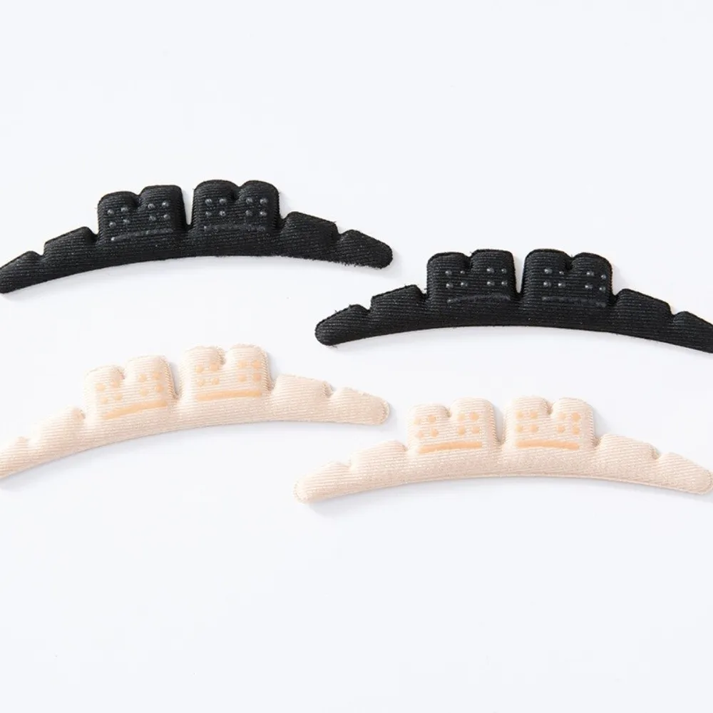 Confortável invisível antiderrapante almofada de pé auto-adesivo esponja macia antepé almofada gel sapatos de calcanhar almofada cuidados com os pés