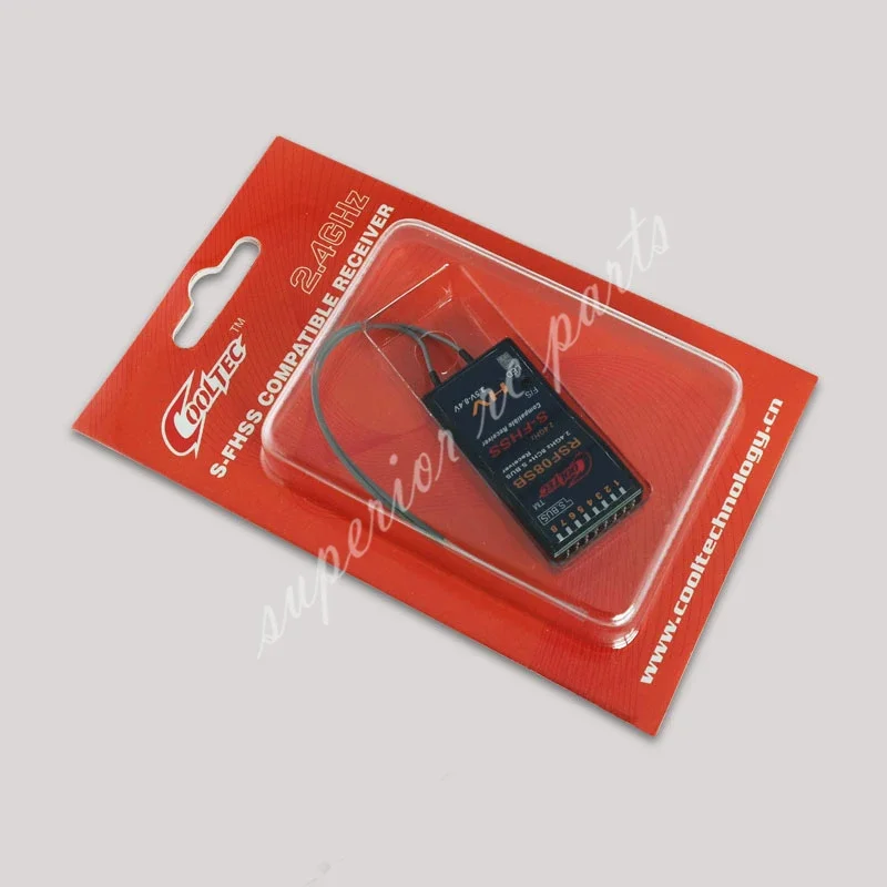 RSF08SB 8ch Futaba S-FHSS S.BUS Compatible Receiver for 10J 8J 6K 6J  14sg 18MZ WC 18SZ Frsky Delta 8