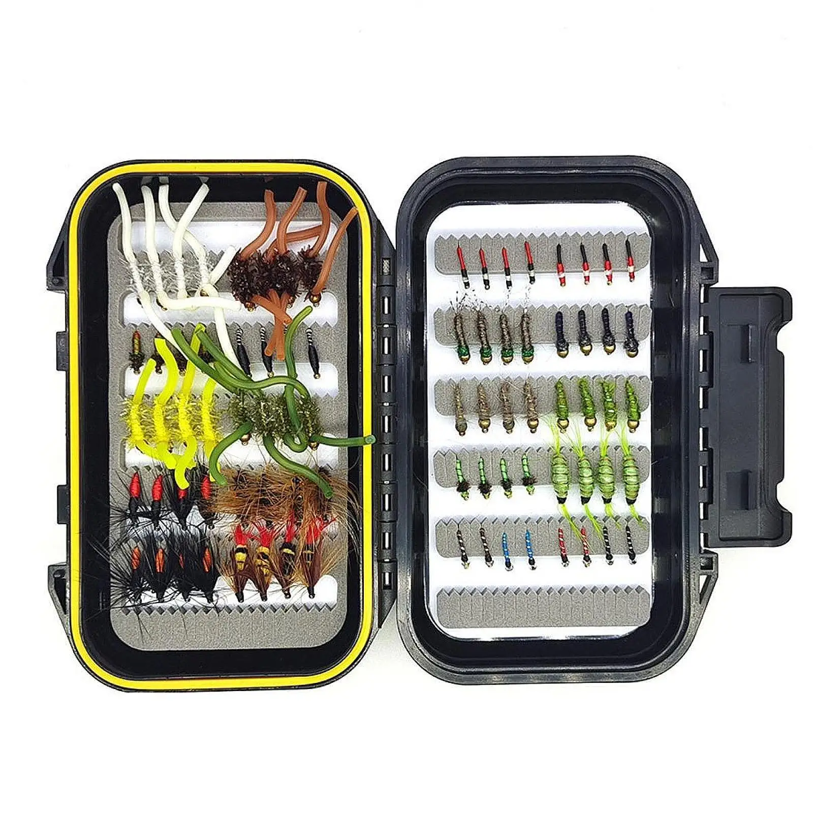 

Fly Fishing Flies High Simulation Fly Baits Kits for Panfish Salmon Walleye