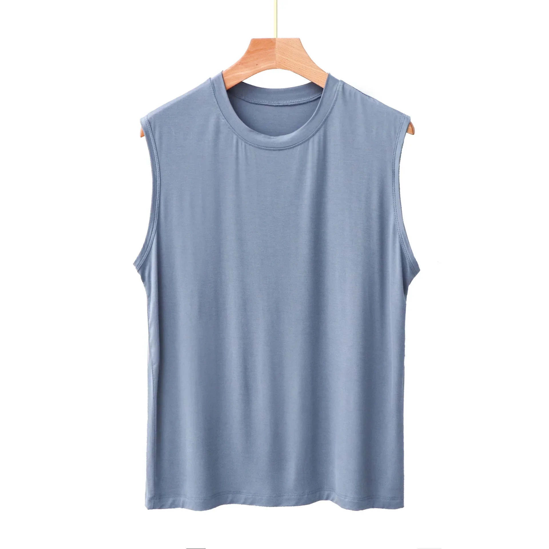 2025 Zomer Nieuwe Mannen Tank Top Mode Mouwloze Grote Losse Bodem Casual Sport Nachtkleding Homewear Pyjama Nachtkleding Man