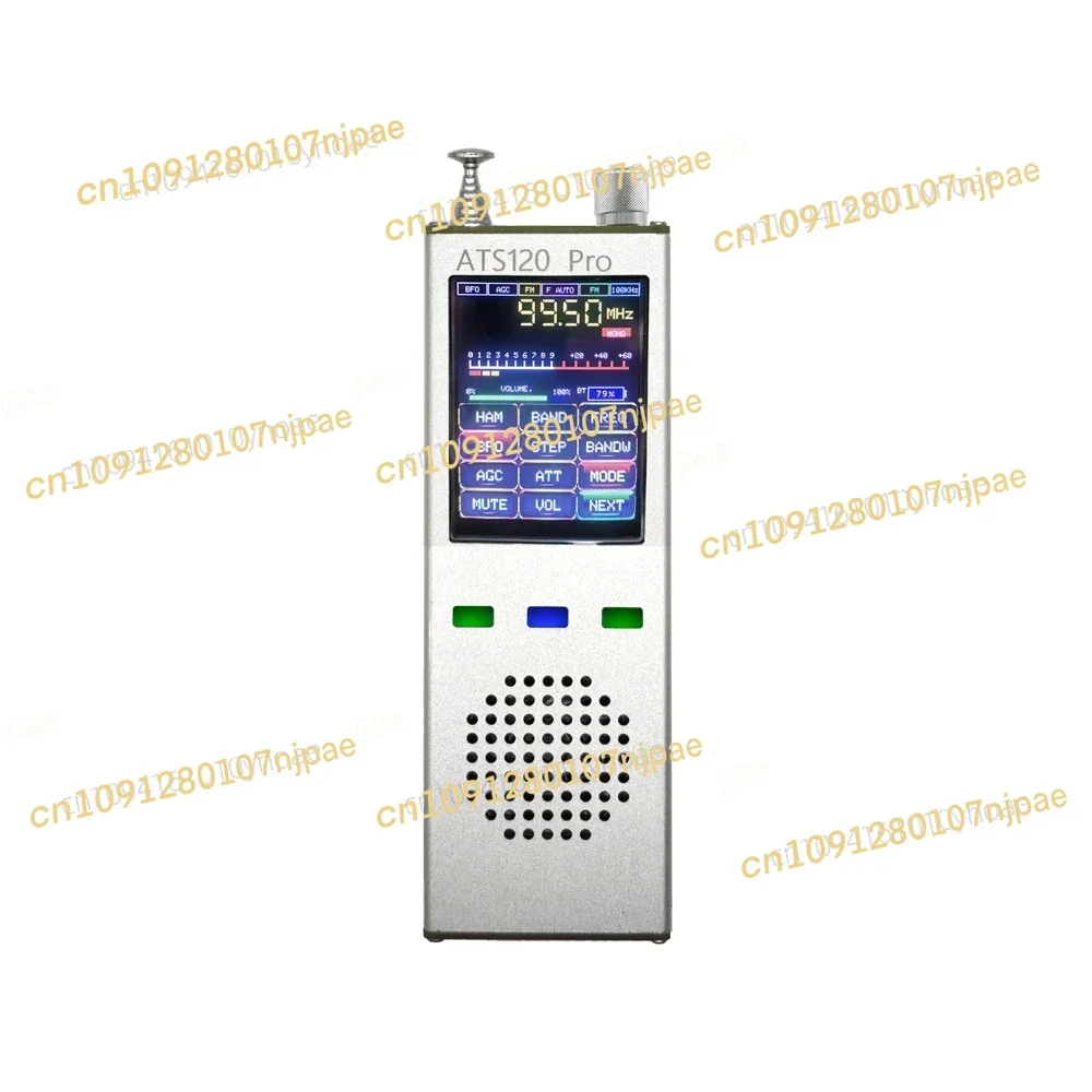 

ATS120pro FM SSB SDR AM LSB Full Band Radio Reception Digital Decoder Portable Digital Display Touching Screen Radio Receiver