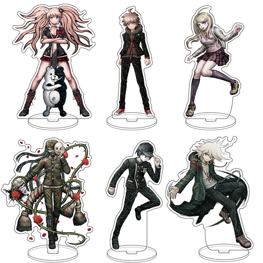 

Anime figure Danganronpa V3 figurine Trigger Happy Havoc Acrylic Stand Model Plate Desk Decor Standing Sign Dangan Ronpa Gifts