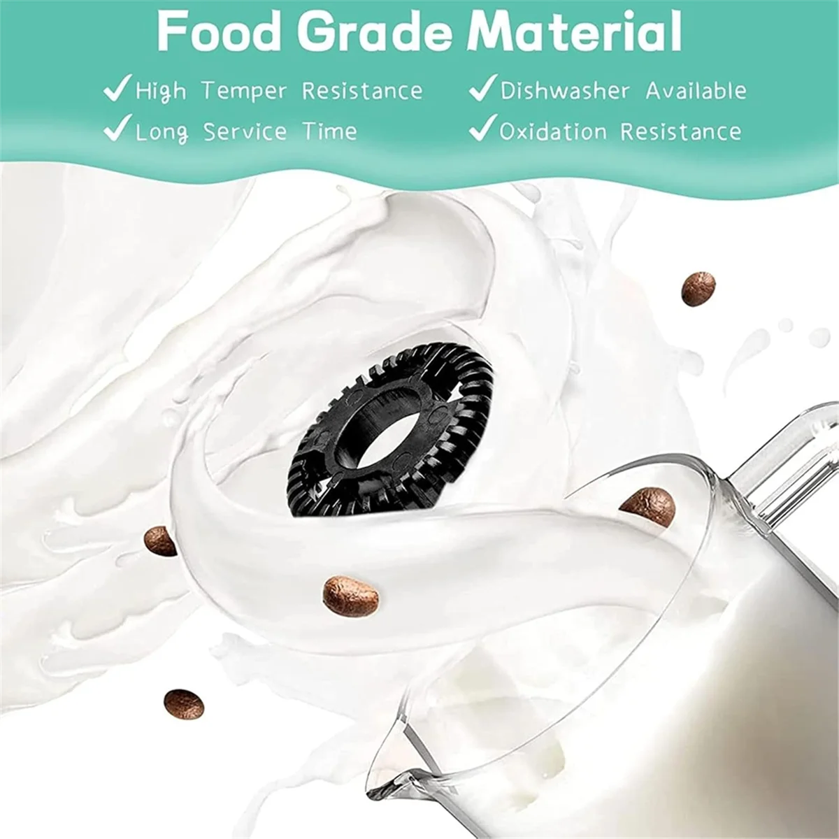 A66T Сменный венчик для вспенивания молока, 3 шт., для устройств Keurig K-Cafe Latte и капучино