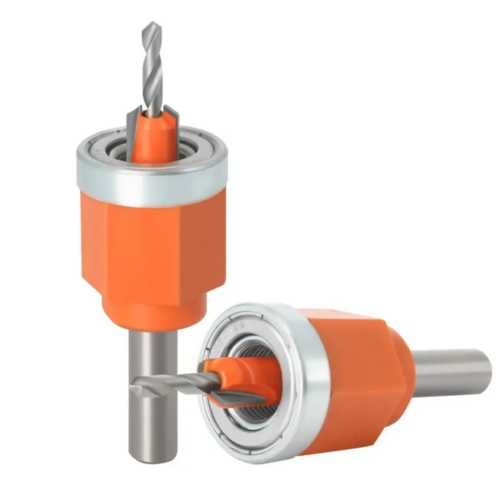 

Stable Adjustable Forstner Bit Round Handle with Limiter Countersink Drill Bit Alloy Wear-resistant Wood Drilling Carpentry