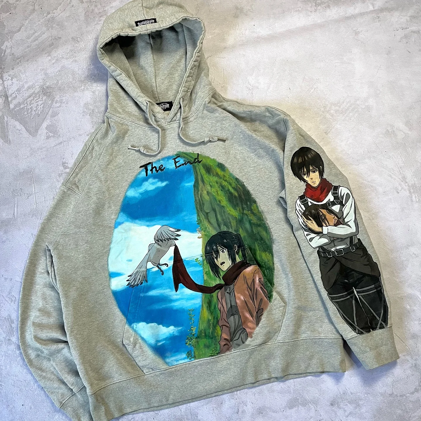 

Harajuku attack on titan the end hoodies women pullover streetwear y2k top oversized sweatshirt anime hoodie women clothes