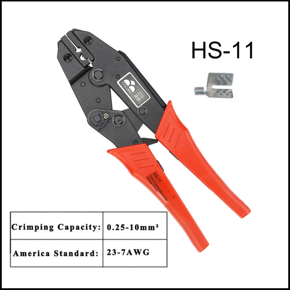 HS-11 Tool jaw pliers ratchet crimping plier clamp of galvanothermy film terminal