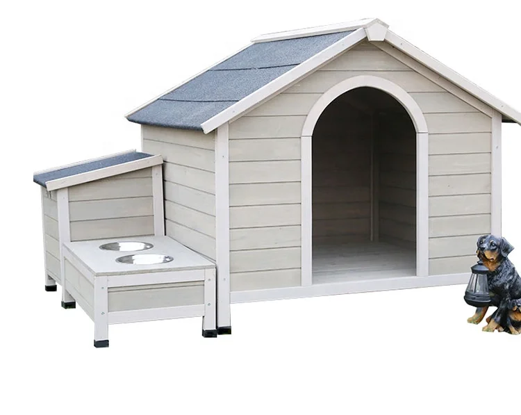 Weatherproof Dog House Outdoor Wooden Dog House Animal Hut Luxury Wooden Dog House