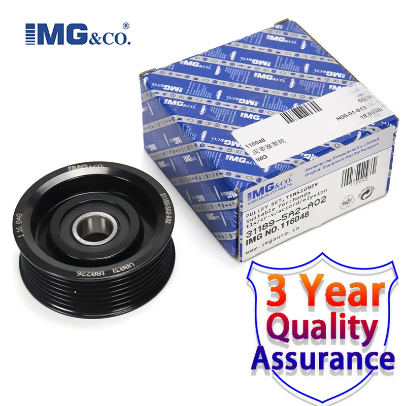 IMG Brand K24 Engine Belt Tensioner Deflection Pulley OEM: 31189-5A2-A02 For HONDA ACCORD CRV ODYSSEY SPIRIOR TLX 2015-2020