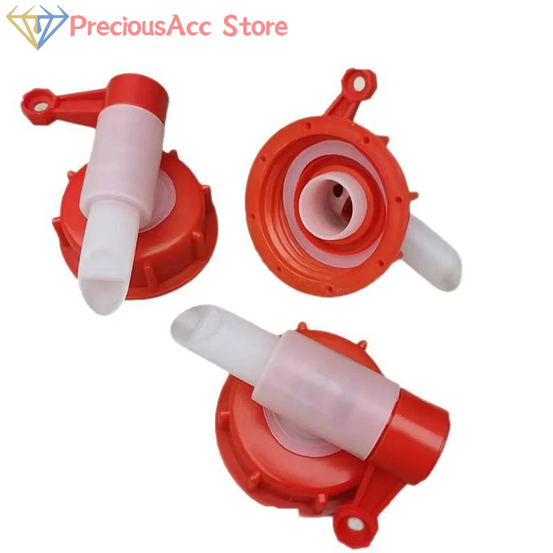 New-1Pcs Universal 55mm IBC Drain Valve Spout Durable Pouring Tap Adapter Fit 52-55mm Canisters for Oil Fuel Storage Dispensing