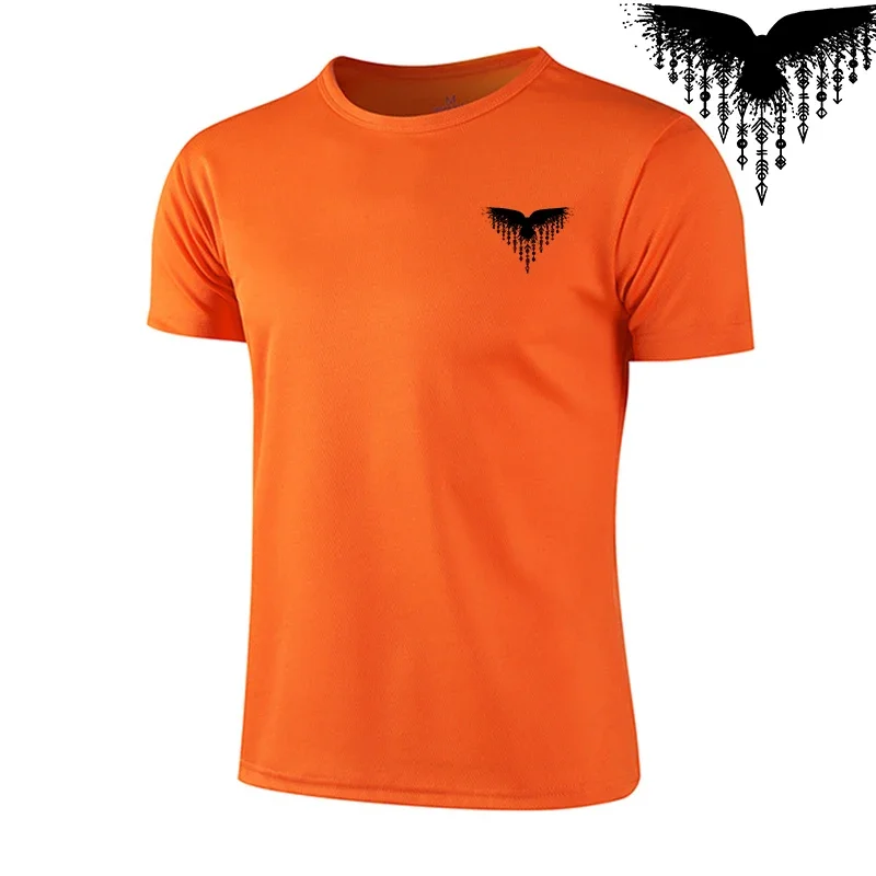 Men's fitness training top - Simple, quick, dry and sweat-wicking. Summer sports shirt for 2026. Running and jogging sportswear