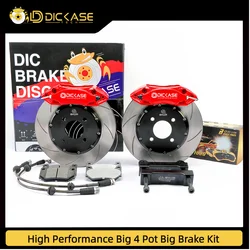 Dicase New Model 4 piston caliper with 285mm brake disc for Suzuki Swift Sport zc33s r16