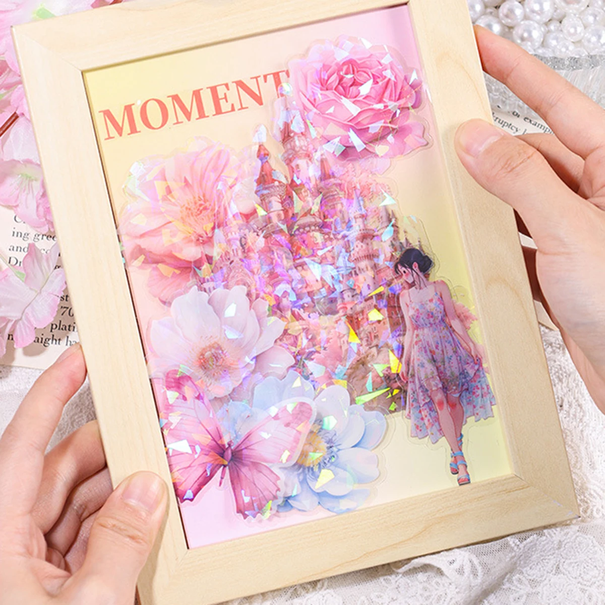 60 шт., наклейки для домашних животных с растительным цветочным узором, руководства и скрапбукинг, красивые украшенные наклейки, модные школьные принадлежности