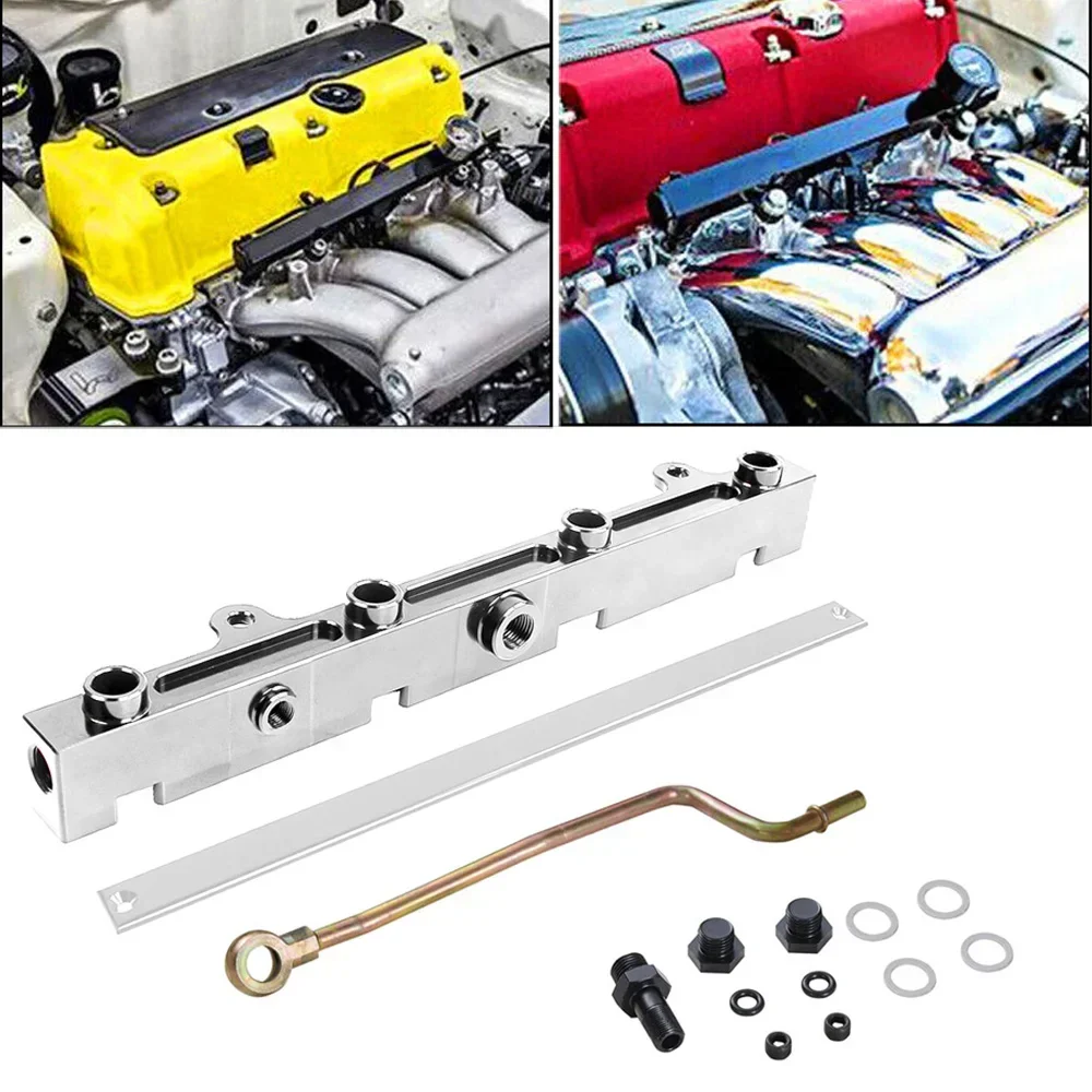 Turbo Fuel Rail Kit for Honda 02-06 for Acura for RSX for Civic K20 K20A2 K20Z1 K20A3 K Series Aluminum High Volume Fuel Rail