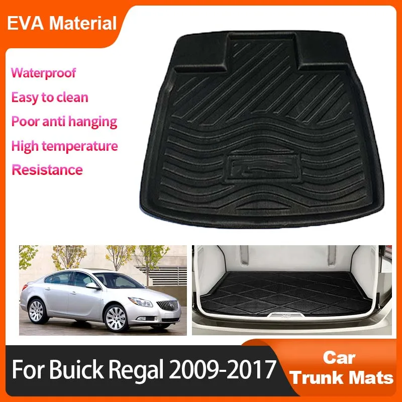 

Auto Trunk Mat For Buick Regal Vauxhall Opel Insignia 2009-2017 2016 2014 Car Rear Cargo Liner Waterproof Protector Storage Pad