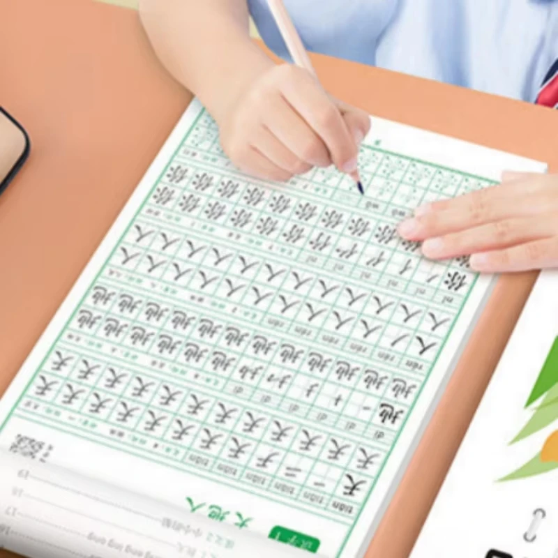1 PC Chinese Character Practice Copybook，Simplified Chinese Writing Learning Workbook For Beginners Primary School Students