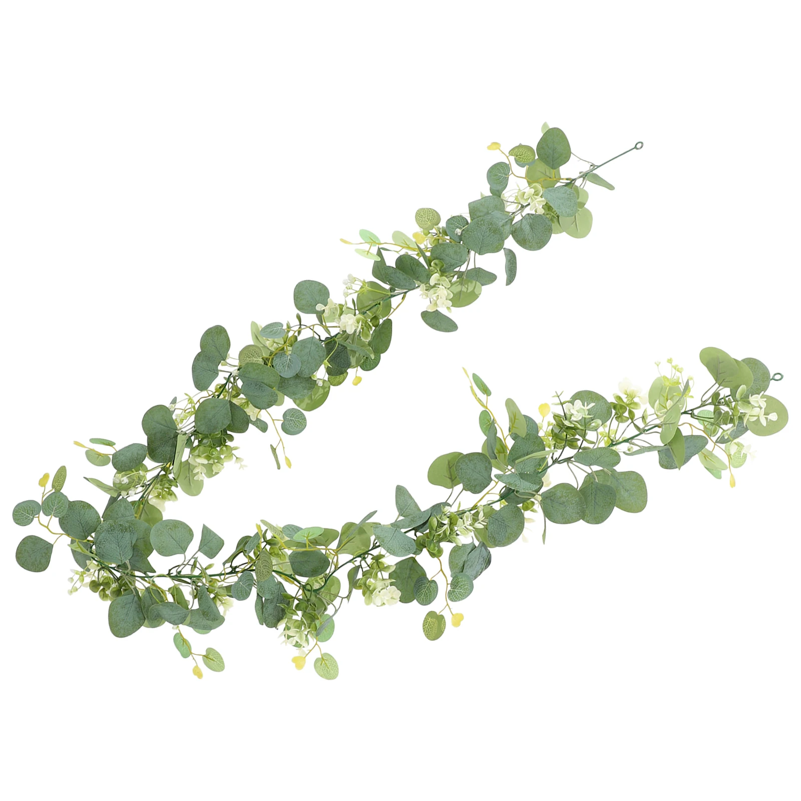 

Artificial Eucalyptus Vine Fake Hanging Vine for Wedding Decor Festive Party Home Garden Indoor Outdoor Decoration Simulation