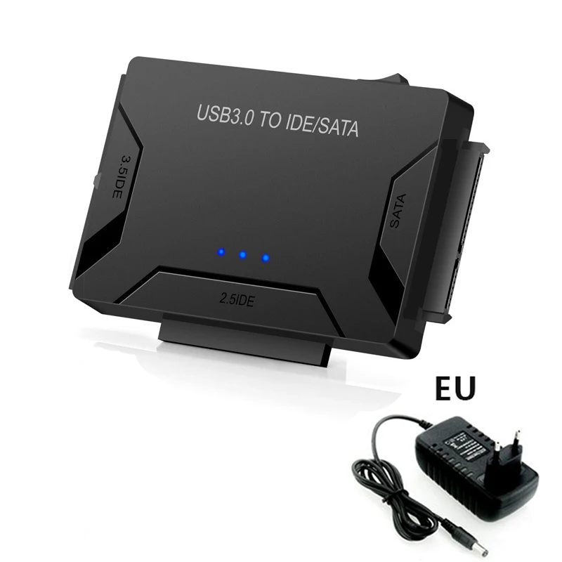 

Кабель-адаптер UTHAI USB 3.0 для жестких дисков 2,5/3,5 дюйма SATA IDE, универсальный, для легкого подключения внешних накопителей