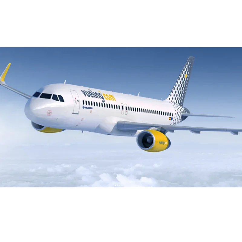 

Масштаб 1:200 A321 A321NEO Vueling ABS пластик самолет модель самолета игрушка в сборе с базовым дисплеем для сбора смолы